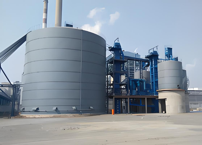 兰山1万吨钢板仓